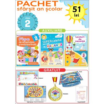 Pachet sfarsit an scolar - clasa a II-a 2024 (Elicart)