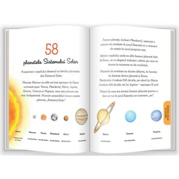 65 de activitati Montessori pentru copiii de 6-12 ani. Volumul 1: Universul, Sistemul Solar si Pamantul (Gama)