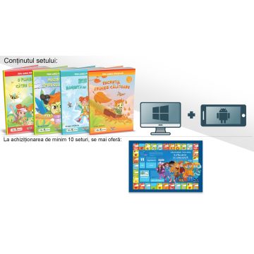Set educativ - Prin lumea povestilor (grupa mijlocie) (EDU)