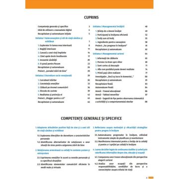 Manual Consiliere si dezvoltare personala. Clasa a VI-a (Booklet)