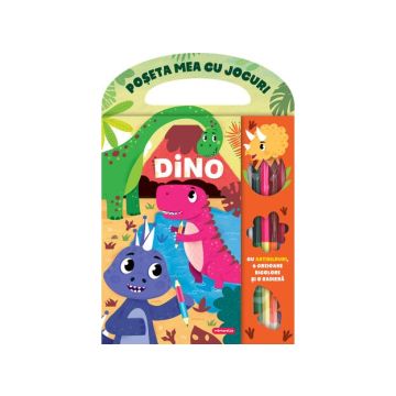 Poseta mea cu jocuri - Dinozauri (Kreativ)