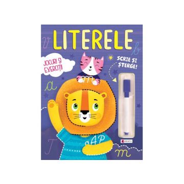 Literele - Jocuri si exercitii (Kreativ)