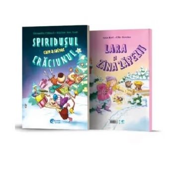 Spiridusul care a salvat Craciunul + Lara si zana zapezii (Booklet)