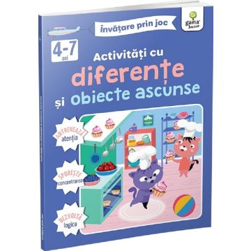 Activitati cu diferente si obiecte ascunse 4-7 ani (Gama)