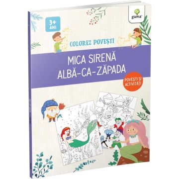 Colorez povesti. Mica Sirena & Alba-ca-Zapada (Gama)