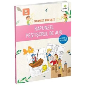 Colorez povesti. Rapunzel & Pestisorul de aur (Gama)
