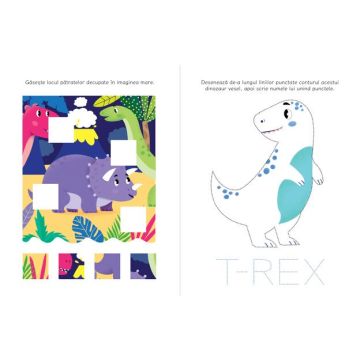 Dinozauri – Scrie si sterge! (Kreativ)