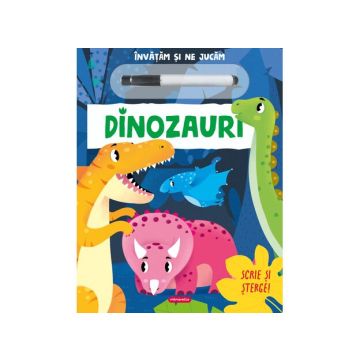 Dinozauri – Scrie si sterge! (Kreativ)