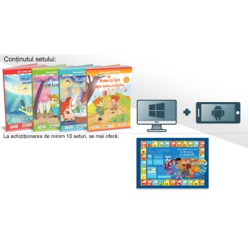 Set educativ - Prin lumea povestilor (grupa mica)