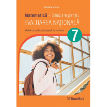 Matematica– Simulare pentru Evaluarea Nationala: clasa a VII-a – an scolar 2025-2026 (Booklet)