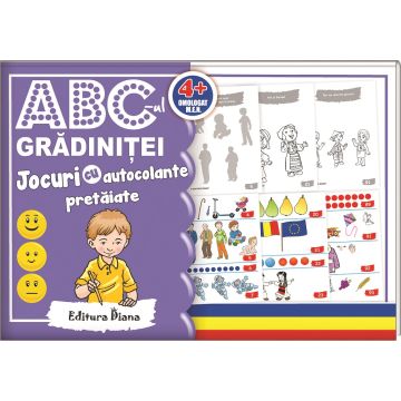 Pachet de premiere pentru gradinita, 4-5 ani + jucarie 2026 (Diana)