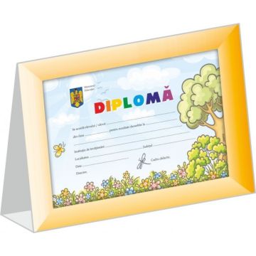Diploma rama pentru absolvire (Sinapsis)