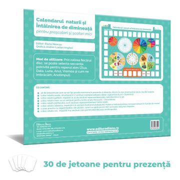 Calendarul naturii si Intalnirea de dimineata pentru prescolari si scolari mici (Diana)