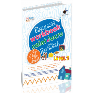 English workbook caiet de lucru limba engleza 4+ Level 2 (Steaua Nordului)