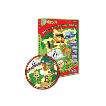 PitiClic explorator in lumea animalelor (CD-ROM) 3-7 ani