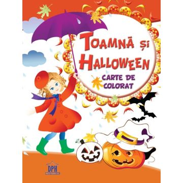 Toamna si Halloween - Carte de colorat (Didactica Publishing House)