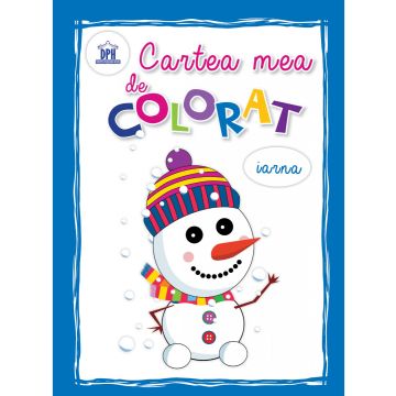 Cartea mea de colorat - Iarna (DPH)