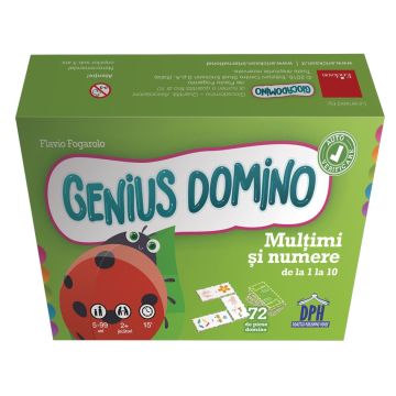 Genius domino - Multimi si numere de la 1 la 10 (DPH)