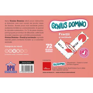 Genius domino - Fractii si zecimale (DPH)