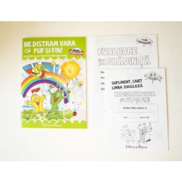 Pachet evaluare finala in gradinita 