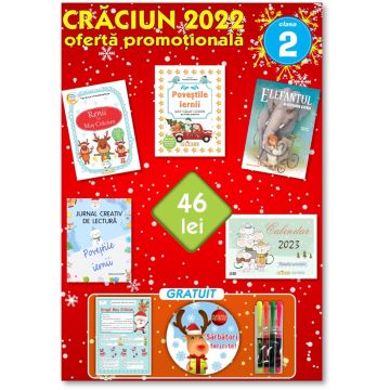 Pachet PROMO Craciun 2022 - clasa a II-a (Elicart)