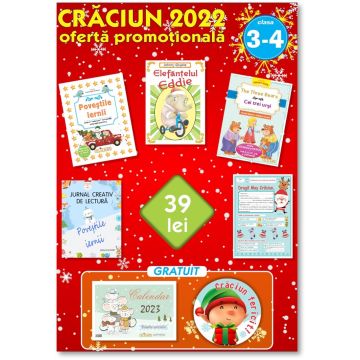 Pachet PROMO Craciun 2022 - clasele III-IV (Elicart)
