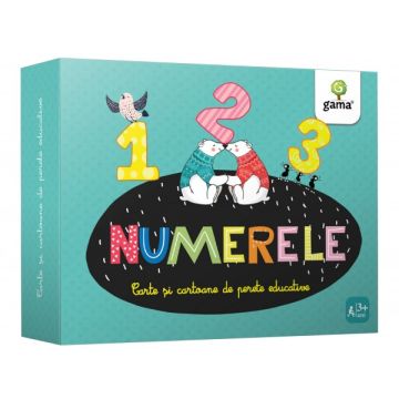 Numerele- CARTOANE DE PERETE EDUCATIVE ȘI DECORATIVE (Gama)