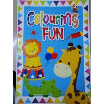 Colouring Fun Books, carte de colorat (Albastru) (1459/CFCB1-1)