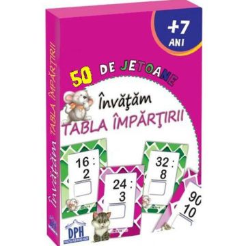 50 de jetoane: Invatam Tabla impartirii (DPH)