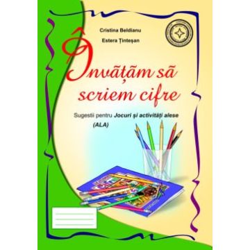 Invatam sa scriem cifre (Cartex)