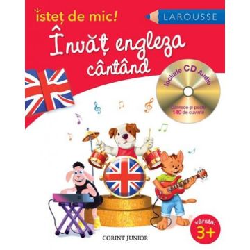 ISTET DE MIC - INVAT ENGLEZA CANTAND - CD INCLUS 