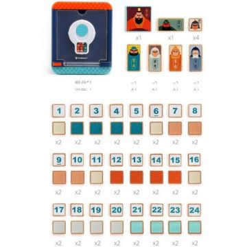  Joc de logica 3 in 1 de la Topbright