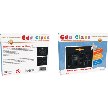 Tablita de desen cu magneti - 714 piese
