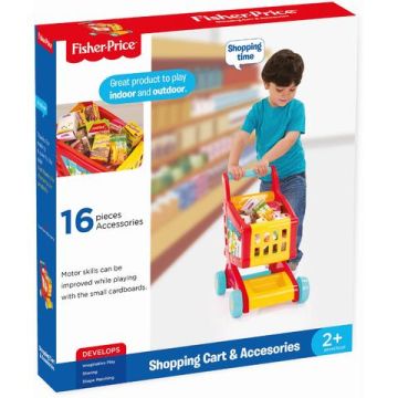 Carucior de cumparaturi cu accesorii