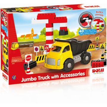 Camion si cuburi de construit - 40 piese