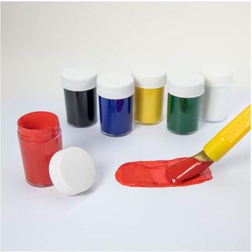 Set acuarele lavabile in 6 culori