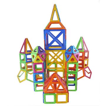 Joc de constructie magnetic - 268 piese
