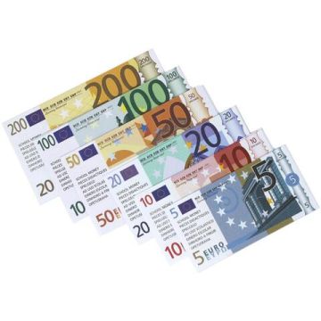 Set de bani de jucarie (Euro)