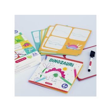 Joc educativ Mimorello - Dinozauri - Desenam pas cu pas