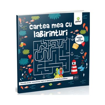 Cartea mea cu labirinturi - Cartea mea de jucat si invatat (Gama)