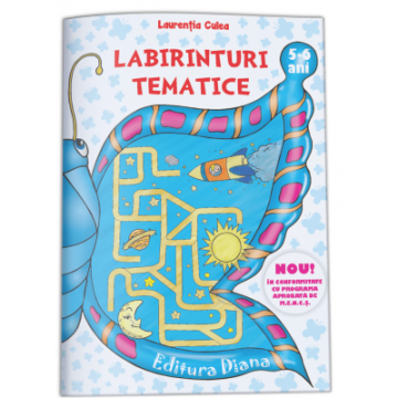 Labirinturi tematice 5-6 ani
