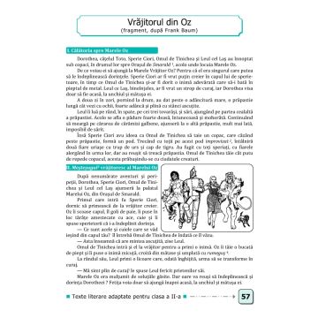 Lecturi si fise de lectura. Clasa a II-a (Elicart)