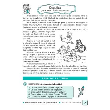 Lecturi si fise de lectura. Clasa I (Elicart)