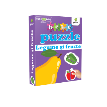 Legume si fructe - Bebe puzzle (Gama)