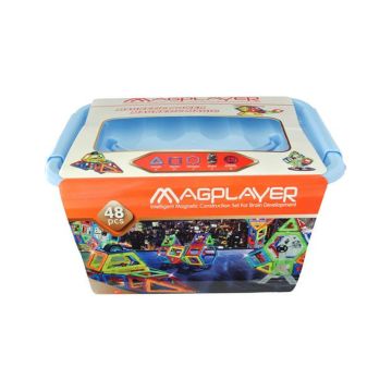MAGPLAYER Joc de constructie magnetic - 48 piese 