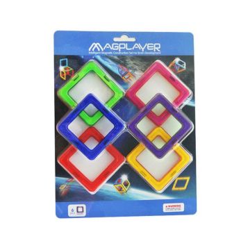 MAGPLAYER Joc de constructie magnetic - 6 piese