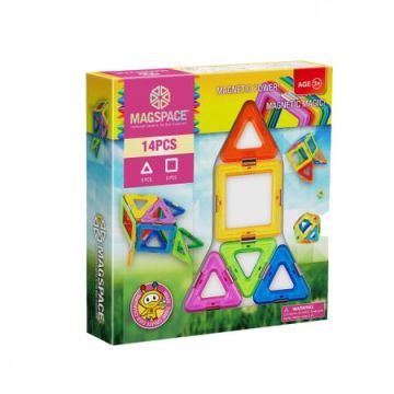 Magspace 14 Piese - Magnetic Magic Power - Joc Magnetic Educativ de Constructie 3D