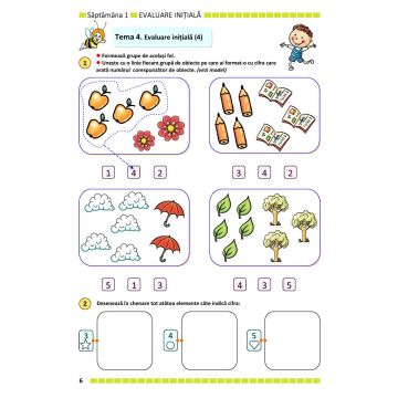 Matematica si explorarea mediului pentru clasa pregătitoare. Partea I (Elicart)