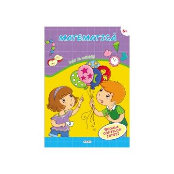 Matematica. Carte cu activitati 6+ (Prut)