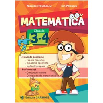 Matematica clasele 3-4. Tipuri de probleme. Performanta (noua programa)